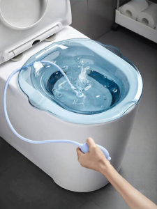 MANJIELI | Pain Relief Sitting Bath Basin for Women with Piles and Postpartum Care