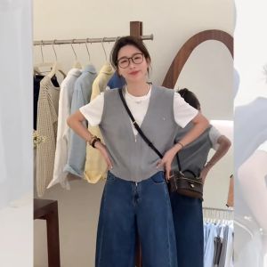 HUOLISI | Unique Design Round Collar Short Sleeve T-shirt
