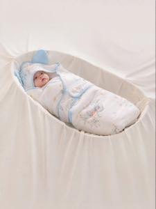 Usbettas | Warm Ginger Removable Inner Padding Baby Blanket