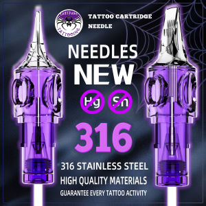 LASTJUDG 20pcs/box Tattoo Cartridge Needles #10 Standard Assorted DisposableTattoo Needle Cartridge 0.3mm for Tattoo Pen Tattoo Machine Tattoo Supplies for Artist