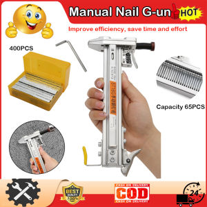 ⭐️【Local warehouse+COD】⭐Full Automatic Cement Nail G-un Slot Nail Tool Straight Nail G-un ST18 Manual Nail G-un Steel Nail G-un Nail G-un