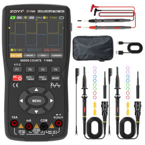 ZOYI | ZOYI ZT-706S 66000 Counts 50MHz Oscilloscope Multimeter 10MHz Signal Generator 3-in-1 for Car Home Appliance Repair