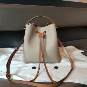SHUCAI | Genuine Grade Leather Womens Shoulder Crossbody Bucket Bags Luxury Designer Brand Ladeis Small Handbag High Quality Female New