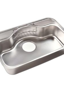 Japanese Imported Shigeru Love Road 4 Generation Functional Function 304 Embossed Stainless Steel Kitchen Large Single Sink Sink