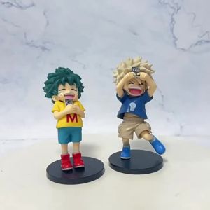 New My Hero Academia (MHA): Tomura Shigaraki / Izuku Midoriya / Katsuki Bakugo Cute Chibi PVC Figurine | Collectible Toy Model