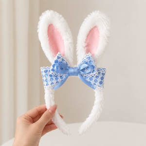 JIUDUOLAN | Cute Lace Rabbit Ears Hairband