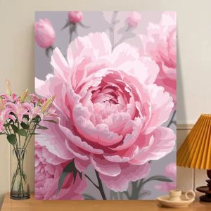 KAYOU | Bộ Tranh Vẽ Hoa Theo Số DIY Dành Cho Người Lớn Tranh Sơn Dầu Vẽ Tay Trên Vải Bộ Dụng Cụ Tô Màu Theo Số