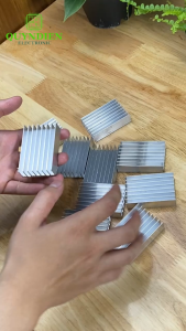 Nhôm Tản Nhiệt 8 Cánh 65x43x17mm Tản Nhiệt Mạch Điện Tử - Linh Kiện Quỳnh Diễn