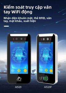 Hệ Thống Điều Khiển Khóa Cửa Wifi 5in Tuya App Với Nhận Dạng Khuôn Mặt Động & Vân Tay Thiết Bị Kiểm Soát Truy Cập Sinh Trắc Học Thiết Bị Chấm Công