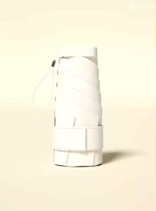 【Ready stock 】Foldable Flat Mini Umbrella With Capsule Box UV Protection Cute Portable Windproof umbrella 50% UV Block Fibre☔