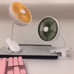 Mini Fan Clip Fan Rechargeable Fan Clip Stand Fan Portable Fan For Bed Fan For Table