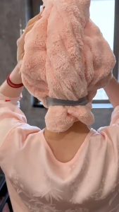 Keranixy Hair Towel Cap Super Absorbent Microfiber Quick Dry Reusable Shower Cap Thick Soft Bath Hair Turban Tuala