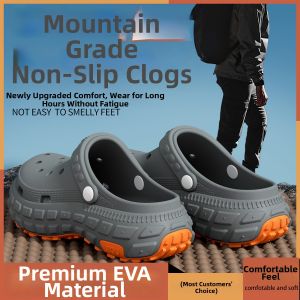 Non-slip Odorless Arch Support Clog Shoes