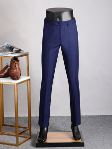 กางเกงทำงานลำลองขายาวทรงสลิมฟิต