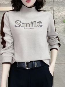 QIAOXIZI | Half-High Neck Warm Knit Sweater for Women