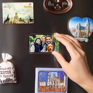1/5/12/20Pcs Clear Acrylic Photo Frame Magnet Mini Photo Frame Display - Perfect for Gift Bags Keepsakes ﻿
