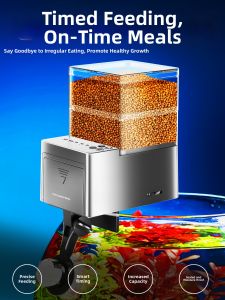 CHONGXIAOSHUAI | Automatic Feeding Timed Dispensing Smart Fish and Turtle Feeder