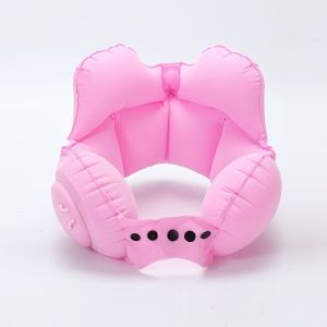 1pc Compressible Inflatable Neck Pillow Portable Travel Cervical Support Pillow Inflatable Air Neck Rest for Plane & Naps