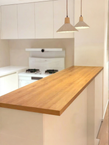 BEIQIVI | Cream Style Original Wood Kitchen Counter Top Board