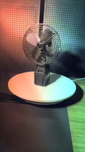8-Inch Desktop Cordless Rechargeable Fan With Battery  Portable Lithium Battery Fan Outdoor Desktop Cooling Fan Adjustable Lithium Battery Fan For Outdoor