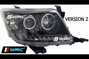 Toyota Hilux Vigo 2005 - 2011 / Champ 2012 - 2014 Version 2 Projector Headlamp With Led Ring + Signal Running