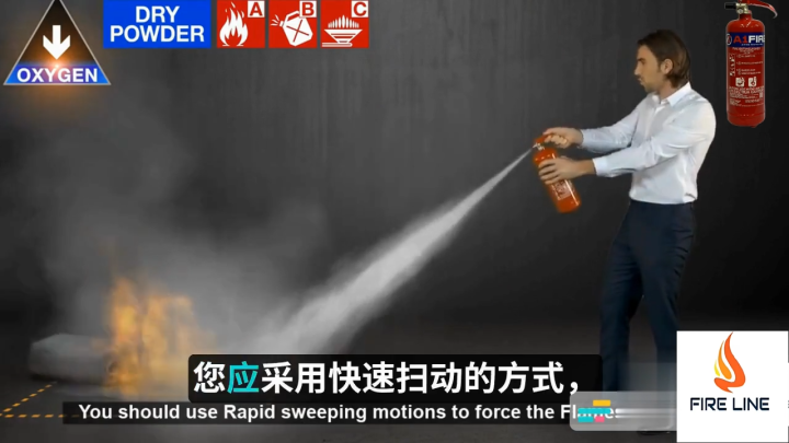 [ SCDF/PSB LABEL] 1 KG ABC Dry powder Fire Extinguisher for Home and EV ...