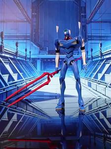 In Stock BLOKEES EVA Evangelion Proto Type-00 TV Ver. Assembled Model Kits Toys EVA00 PROTOTYPE Blue Version