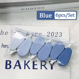 6pcs/set Gradient Correction Strips with Transparent Bag Portable School Office Supplies Stationery