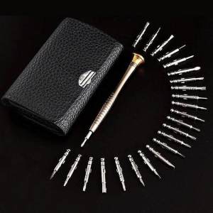 Bộ Tua Vít Ashowner Bộ Dụng Cụ Sửa Chữa Mở Đa Năng Torx Điện Tử 25 Trong 1 Chính Xác Screwdriver Đối Với Điện Thoại Tablet PC Máy Ảnh Đồng Hồ