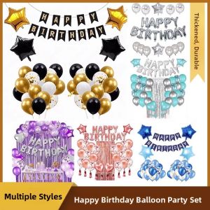 Various Birthday Party Decorations Boys Girls Scene Props Background Wall Thick Balloons Popular Childrens Decorations