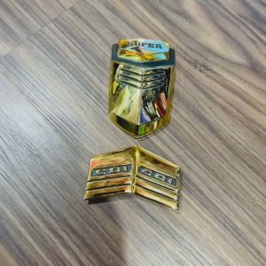 Mặt nạ + chữ CDI xi vàng Super Dream