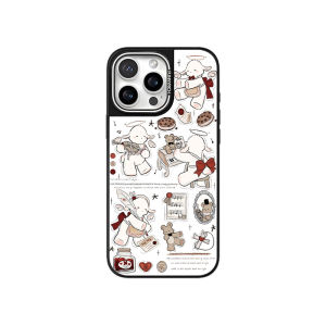 FUNNY RICH | Classical Bow Premium Phone Case Shockproof Magnetic Stylish for iPhone
