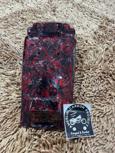 Spakbor belakang ninja R/SS carbon forged asli | slebor belakang ninja R | slebor belakang kawasari ninja R SS karbon forged asli