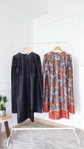 BLAZER DRESS MIDI DRESS LONG SLEEVELESS DRESS FORMAL SLEEVELESS KANTORAN CASUAL BLAZER WANITA CAPE BLAZER PREMIUM BATIK MODERN