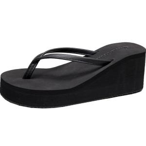 QIAOHUI | Summer Fashion Korean Style Slip-Resistant Wedge Thick Bottomed Flip Flop Sandals