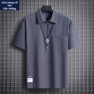 JIUSENBAO | Áo Thun Polo Tay Ngắn Form Rộng