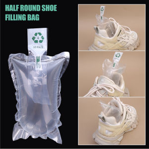 100Pcs Shoe Shaping Bag Package Buffer Bag Inflatable Air Packaging Bubble Pack Cushion Wrap Bags Air Cushion Bubble Size Pouches Shockproof