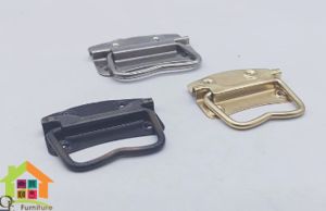 Cabinet handle peti nikel 63x44 mm Kabinet laci Tarikan peti koper dan box hardcase - Omah Engsel