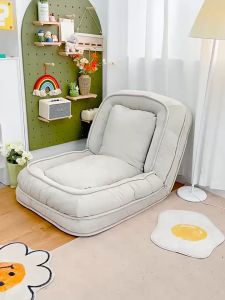 LIFE Sofa Bed Foldable Scandinavian Style Bedroom Sofa Bed Double Tatami Multifunctional Sofa