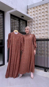 NADHEERA LUXURY - Dress Motif Terbaru Bahan Rayon