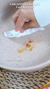 PANCI GERMAN FRY PAN 24 CM Wajan anti lengket (TAHAN LAMA) Greblon C3 Penggorengan GOHAPPY GERMANY GRANITE Pfoa-Free PANCI Untuk Semua Jenis Kompor - BROWNIE GRANIT MARBLE MAIFAN STORE ASLI