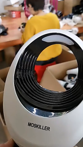 Electric Mosquito Killer Lamp – 360° LED Insect Trap，Non-toxic ultraviolet lamp insect killer
