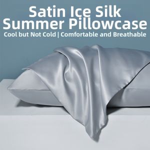 MUSHABAI | Cool Silk Summer Pillowcases 48cmx74cm