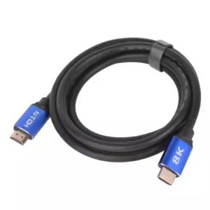 HDMI Cable 2.1 8K UHD 48Gbps. สาย Hdmi To Hdmi สายกลม สายต่อจอ สายต่อทีวี ความเร็วสูงพิเศษ 4K/120Hz 8K/60Hz  PS5  PS4  Xbox  TV HDTV