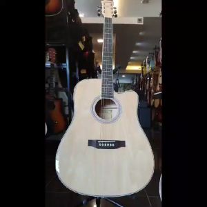 GAMMA GM-41 inch (Glossy Finish) Dreadnought Acoustic Guitar with Cutaway ( GM41 / GM 41 )