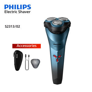PHILIPS S2313 Electric Shaver Beard Trimmer Smooth 3 Blade 4-Way Floating Head Mens Dry Wet Fast Shaving Washable Shear Razor