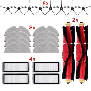 Roller Side Brush HEPA Filter Mop Cloth For Roborock S5 S50 S51 S52 S55 S6 S6 Pure S6 MaxV T6 T7 E4 E5 Vacuum Cleaner Part
