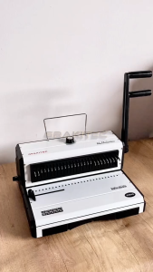 Mesin Jilid Spiral Kawat T970ER 2:1 F4 & A3 Lubang Bulat Premium GRAKITEC Bisa Untuk Kalender