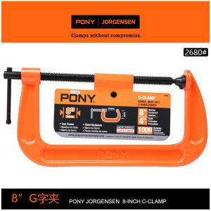 Kẹp Sắt PONY G-Clamp Kẹp Gỗ Kẹp Cố Định Mạnh G-F Hình Chữ G Dụng Cụ Cầm Tay Để Kẹp Đồ Dùng Gia Dụng