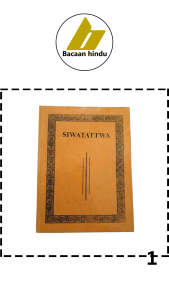Buku Siwatattwa Siwa Tattwa Agama Hindu Bali